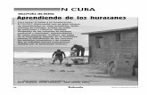 DESPUÉS DE IRMA Aprendiendo de los huracanesbohemia.cu/wp-content/uploads/2017/11/Pag-28-36-En-Cuba... · 2017-11-22 · en la región. Ike, Gustav, Sandy, Mathew y mÆs recientemente