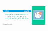 ESAMYN : INDICADORES DE SALUD PÚBLICA SOBRE LOS QUE …€¦ · Adaptación de la Iniciativa Hospital Amigo del Niño (IHAN) de la OMS y UNICEF que procura la protección, apoyo