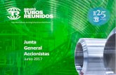 Junta General Accionistas2]. Junta-TR-2017.pdf · Junta General Accionistas Junio 2017 1. 125 Años de Historia GRUPO TUBOS REUNIDOS 3