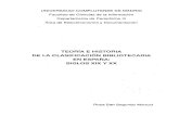 TEORÍA E HISTORIA DE LA CLASIFICACIÓN ...webs.ucm.es/BUCM/tesis/19911996/S/3/S3019501.pdfDepartamento de Periodismo III Área de Biblioteconomía y Documentación ‘~ UNIVERSIDAD