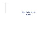 Ejercicio 1.1.3 Bielacad3dconsolidworks.uji.es/t2/04.pdf · Ejercicio 1.1.3 Biela. En la figura se ha representado una biela, que es un brazo que transmite el movimiento de vaivén