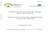 ESTRATEGIA NACIONAL REDD+ DE COSTA RICA MARCO DE …documents.worldbank.org/curated/en/... · (R-Package, por sus siglas en inglés) y del Documento del Programa de Reducción de