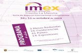 Folleto IMEX - CLM 2019 -Feria- 200x270 IMEX - CLM 2… · Cómo operar e integrarse en AliExpress D. Alberto Abel Sesmero, Director ALIEXPRESS Marketplace Expansion España & Portugal.