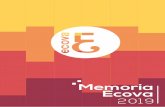 Memoria Ecova · Memoria 2019 Cebaderia, 9 – 1º - 47001 – Valladolid – 983353973  – ecova@ecova.es 3 1. MENSAJE DEL DECANO