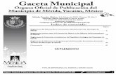 Ayuntamiento de Mérida Yucatánmerida.gob.mx/municipio/portal/norma/contenido/... · Indice de contenido: Reglamento del Tribunal de 10 Contencioso Administrativo del Municipio de