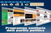 Programes sanitaris dels partits pol£­tics partits catalans per publicar-hi els seus programes sani-taris