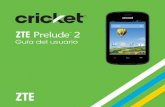 Guía del usuario - Cricket Wireless · Para instalar la tarjeta micro-SIM y la batera Apaga tu teléfono antes de instalar o reemplazar la batera o la tarjeta micro-SIM . 1 . Inserta