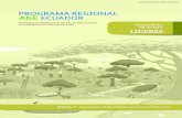 Documento de lectura de Lectura LÍDERES · Documento de lectura. Programa Regional “Estrategias de Adaptación al cambio climático basadas en Ecosistemas en Colombia y Ecuador”.