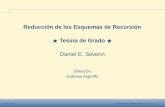 Reducción de los Esquemas de Recursión Tesina de Grado ...daniel/Slides.pdf · Funciones Unarias Daniel E. Severin Reducción de los Esquemas de Recursión sn - p. 4 Deﬁnición