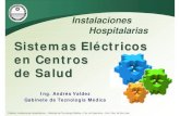 Sistemas Eléctricos en Centros de Saluddea.unsj.edu.ar/ihospitalarias/Sist_Electricos_02_2015.pdf · 2017-07-31 · Sistemas Eléctricos en Centros de Salud Ing. Andrés Valdez Gabinete