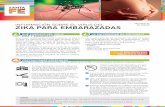 INFORMACIÓN SOBRE EL VIRUS DEL de Salud ZIKA PARA … · La infección por virus Zika durante el em-barazo puede causar ciertos defectos en el desar-rollo del bebé. No se sabe si