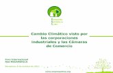 Cambio Climático visto por las corporaciones industriales ... · La Fundación Empresa & Clima es una iniciativa surgida en el seno de la Cámara de Comercio de Barcelona que como