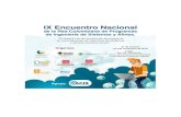 IX Encuentro Nacional de Programas de Ingeniería de ...acis.org.co/archivos/REDIS/Memorias/Contraseña/Agenda.pdf · Universidad de Los Andes Darío Correal . Institución Participante
