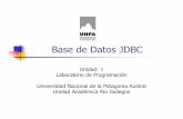 Base de Datos JDBC · Qué es JDBC? (2) Podemos trabajar con diferentes sistemas de gestión de bases de datos: ORACLE, ACCESS, MySQL, etc Sólo necesitamos una librería de conexión