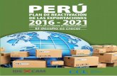 Home - Cámara de Comercio de Lima · 2016-09-17 · 128 Años - Cámara de Comercio 9 PERÚ: PLAN DE REACTIVACIÓN DE LAS EXPORTACIONES 2016- 2021 La Cámara de Comercio de Lima