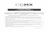 Í N D I C E ADMINISTRACIÓN PÚBLICA DE LA CIUDAD DE MÉXICOdata.consejeria.cdmx.gob.mx/portal_old/uploads/gacetas/... · 2018-06-06 · Órgano de Difusión del Gobierno de la Ciudad