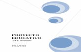 PROYECTO EDUCATIVOieselalquian.es/wp-content/uploads/2020/05/... · 2. Evaluación de una exposición oral (rúbrica) (Anexo VI) c) Coordinación y concreción de los contenidos curriculares,