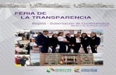 Feria de la Transparencia - Migración Colombia€¦ · Especial Migración Colombia, permiso salida de menores y regularización de ciudadanos venezolanos. De los trámites, servicios