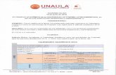 UNAULAI0 No.40… · Inscripción de reingresos, transferencias internas y transferencias extemas 2020-1 30 de septiembre al 20 de diciembre de 2019 Inscripción nuevos 2020-1 16