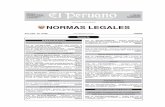 Cuadernillo de Normas Legales - Gobierno del Perú€¦ · de concesión deﬁ nitiva de distribución de la que es titular Luz del Sur S.A.A. 492609 R.D. N° 061-2013-EM/DGE.- Aprueban