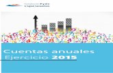 Cuentas anuales Ejercicio 2015 - Fyde Caja Canarias · fecha de cierre del ejercicio anterior. 5) Elementos recogidos en varias partidas: No se presentan elementos patrimoniales registrados