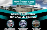 Celebra Electrolux 100 años de Historia · 2020-04-06 · nico y el SP-200, que es una máquina de corte automática para cables, mangueras planas, mangueras de aire y agua, fundas,