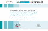 para la evaluación del riesgo y manejo inicial de la ... · Asociación colombiana de neumología pediátrica (ACNP) Red de padres y madres - Red Papaz ... en el caso de un resultado