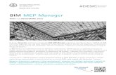 BIM MEP Manager - coac.net MEP Manager Escola Sert.pdfTreball amb famílies. Creació de famílies pròpies Treball amb objectes paramètrics (exemples preparats per al curs) Pràctica: