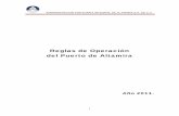 Reglas de Operación del Puerto de Altamira · ANEXO XI Listado de la legislación aplicable derivada de la observancia de las Reglas de Operación del Puerto de Altamira. ANEXO XII