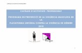 CATÀLEG D’ACTIVITATS PROFESSORAT PROGRAMA DE PREVENCIÓ DE …violenciadegenere.org/sites/default/files/projectes/2018... · 2018-07-16 · CATÀLEG D’ACTIVITATS PROFESSORAT