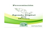 PRESENTACIÓN DE LA AGENDA DIGITAL - clustertic.org · Agenda digital por México Presentada por el Sindicato de Telefonistas de la República Mexicana Ejes fundamentales: • Hacer