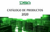 CATÁLOGO DE PRODUCTOS 2020 · D.S.A - Distribuidora de Servicios Antivirus S.L. es una empresa distribuidora de productos antivirus y de herramientas de seguridad, así como instaladora