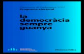 Eleccions al Parlament 2017 Programa electoral la ... Eleccions al Parlament de Catalunya 2017 programa