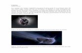Cometas Julieta Fierro - astroscu.unam.mxjulieta/AVE_Textos/AVE_Cometas.pdf · Figura. Núcleo del cometa Halley rodeado de una nube de gases que evapora la radiación del Sol y arrastra