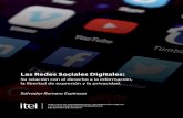 Salvador Romero Espinosa€¦ · Las redes sociales digitales, tema de este cuadernillo, son los espacios contemporá - neos en los que lo mismo se difunde información, que se discuten