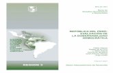 República de Perú: Evaluación de la Gobernabilidad Democrática · Informe de Progreso Social y Económico 2006 (IPES) “La Política de las Políticas Públicas”, el Proyecto