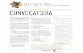 convocatoria carta2 - COMAPROD · INTERSECCIONES Il, Il 12 El Consejo Mexicano para la Acreditación de Programas de Diseño y la Universidad de las Américas Puebla invitan a docentes
