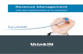 Revenue Management · factores que ofrecen datos de gran valor para tu empresa y tus clientes. La prioridad es vender el producto más adecuado para cada público. El Revenue Management