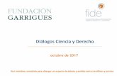Diálogos Ciencia y Derecho - FIDE · Sesiones celebradas Diálogos Ciencia y Derecho: (2) • Hacia la curación del cáncer infantil: del ensayo clínico a la medicina individualizada,