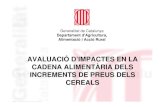 Avaluació d'impactes en la cadena alimentària dels ...ruralcat.gencat.cat/migracio_resources/664105_ava_impa.pdf · INFORME: Impacte de l’increment de preus dels cereals en la