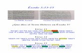 Éxodo 3:13-151atatime.org/documents/SBIAEXODO313-16.pdfLas partes subrayadas en verde es la palabra Eloha; singular.Las partes subrayadas en amarillo es la palabra Elohim; plural.