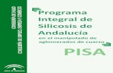 Programa Integral de Silicosis de Andalucía · la forma más común, otras formas también habituales son la cristobalita (Nº CAS: 14464‐ 46‐1) y la tridimita (Nº CAS: 15468‐32‐3).