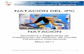NATACIÓN DEL IPC · Normativa y Reglamento de Clasificación Natación del IPC Mayo 2011 3 Las Normativas y Reglas de Clasificación de IPC Swimming son parte integral de las Normativas