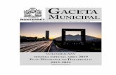 PRESENTACIÓN - Monterreyportal.monterrey.gob.mx/pdf/gacetas/2019/Gaceta... · Página | 6 INTRODUCCIÓN El Plan Municipal de Desarrollo 2019-2021 tiene como propósito ser el instrumento