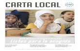 carta local - FEMP · 2019-01-23 · El Alcalde de Vigo ha anuncia-do que ya está en marcha la elaboración de un protocolo común para todos los Ayunta-mientos que se adhieran y