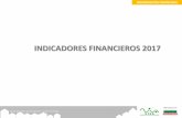 INDICADORES FINANCIEROS 2017 - Empresa de Vivienda e ... · • Índice de Liquidez inmediata La entidad presenta un indicador positivo, dado que sus activos más líquidos (Efectivos