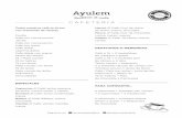 Ayulem Carta julio2019 Website - Ayulem | Pastelería de Autor · de crema de caramelo y perfume de vainilla Madagascar. PAKISTAIN // Té negro Ceylon (Sri Lanka) con jengibre y canela