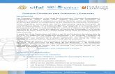 Finanzas Climáticas para Gobiernos y Empresas · - info@cifalargentina.org Página 1 de 1 Finanzas Climáticas para Gobiernos y Empresas Introducción Las Finanzas Climáticas, o