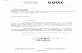 Scanned Document - Goiás · 2016-05-31 · Oficio no SECIMA SECRETARIA DE ESTADO DE MEIO AMBIENTE, RECURSOS HíDRlCOS, INFRAESTRUTURA, CIDADES E ASSUNTOS METROPOLITANOS 0334 /2015-GAB.