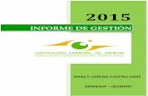 2015 - contraloriarmenia.gov.cocontraloriarmenia.gov.co/files/editor/files/INFORME DE GESTIÓN... · Socialización informes de gestión.....17 1.7. Programas para fortalecer la participación